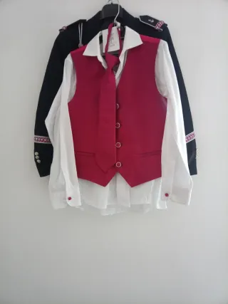 Traje Almirante comunión con Chaleco y Corbata