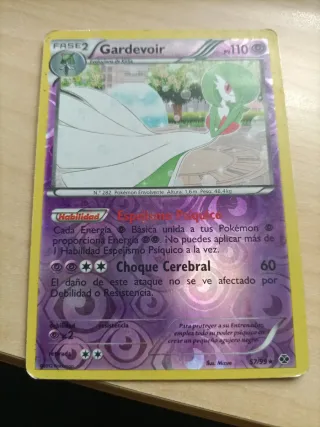 Carta Pokémon Gardevoir Fase 2
