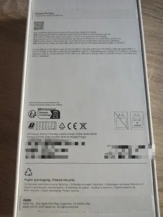 iPhone 17 Pro Max 512 GB Naranja