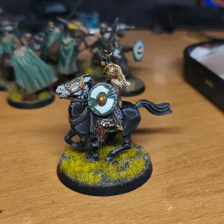 Eomer a caballo metal propainted MESBG