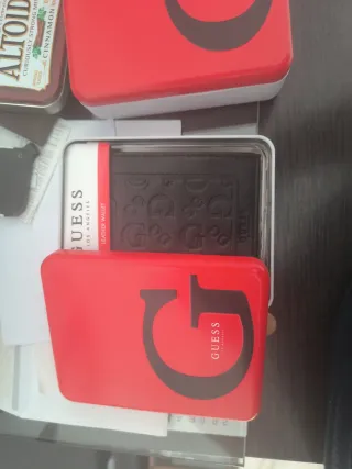 Cartera Guess Negra Hombre