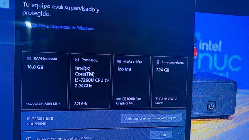 Mini PC Intel Core i5 7th Gen afbeelding 3