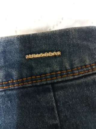 Pantalón corto vaquero azul