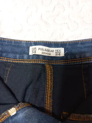 Pantalón corto vaquero azul
