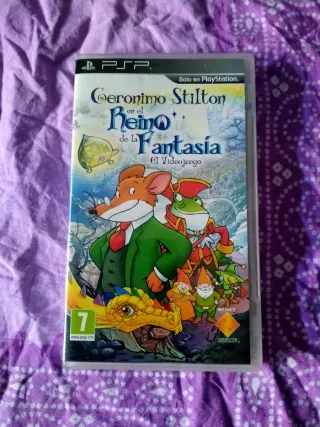 Juego PSP Geronimo Stilton: El Reino de la Fantasí