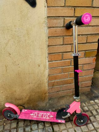 Patinete infantil rosa