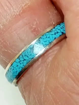 Anillo Harpo Plata con Turquesa