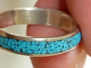 Anillo Harpo Plata con Turquesa