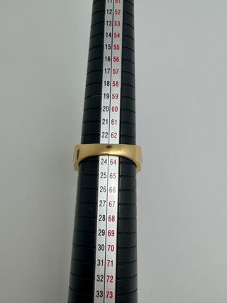 Anillo Oro 18k Circonitas 11.36gr