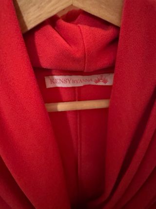 Body Kensy By Anna manga corta rojo talla M