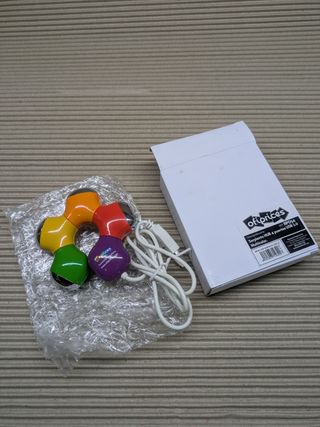 Hub USB Serpiente Multicolor 4 Puertos