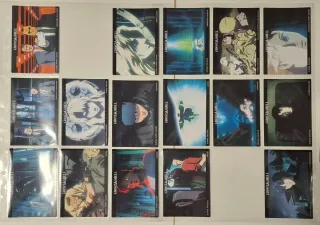 Ghost in the Shell cards lote Bandai Japan 1997