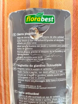 Sierra Plegable Florabest