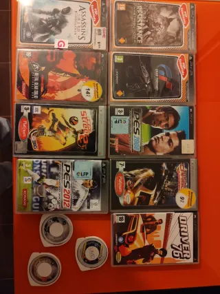 PSP Slim & Lite con una gran cantidad de juegos