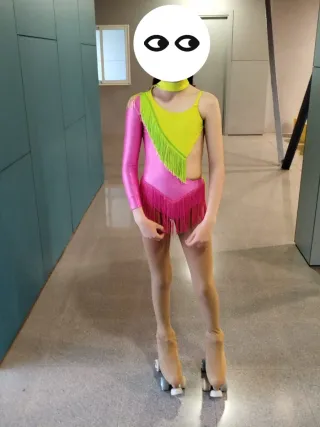 MALLOT PATINAJE ARTÍSTICO T6 (8 AÑOS)