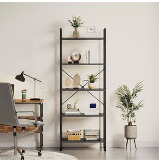 Estantería Negra Metálica Nueva