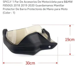 Cubremanetas BMW Adventure Transparentes
