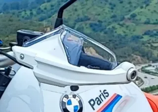 Cubremanetas BMW Adventure Transparentes