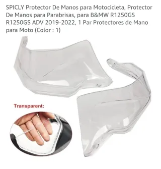 Cubremanetas BMW Adventure Transparentes