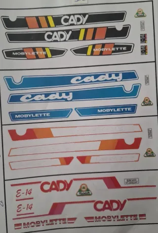 Kit Adhesivos Mobylette Super Lujo