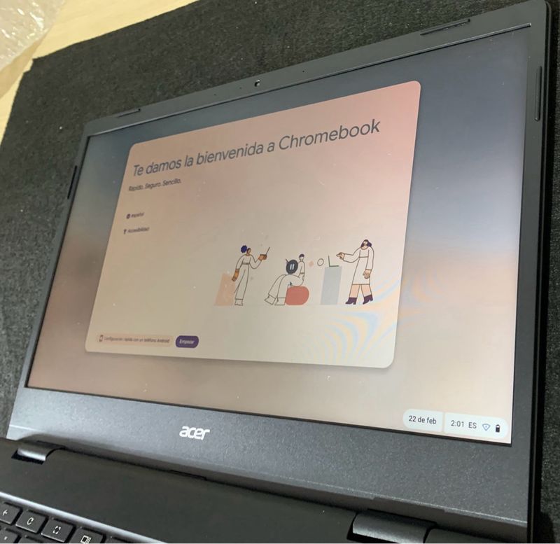 Acer Chromebook 314 CBOA314-1H Negro afbeelding 5