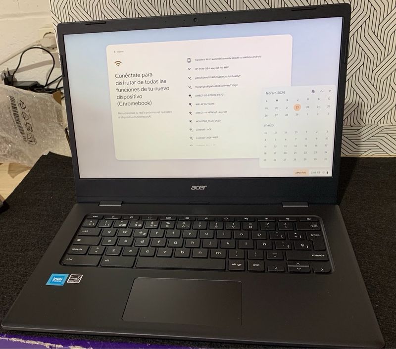 Acer Chromebook 314 CBOA314-1H Negro afbeelding 4