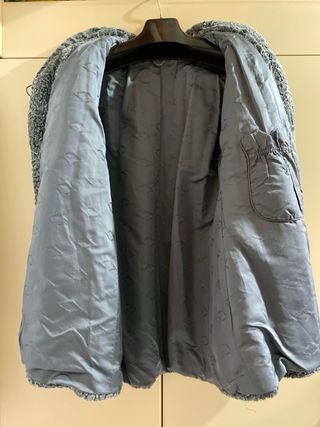 Pelliccia volpe argentata vintage