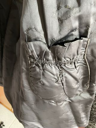 Pelliccia volpe argentata vintage