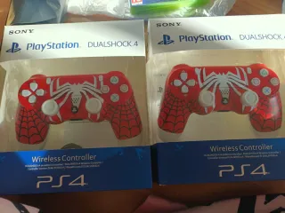 Pack 2 Mandos PS4 DualShock 4 Spider-Man