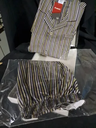 Pijama Castell Hombre Talla M Rayas