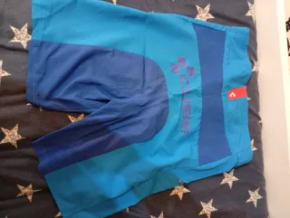 Pantalón Corto Ciclismo Cube Azul