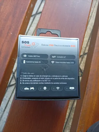 Baliza de emergencia V16 Geolocalizada