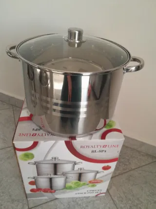 Set 5 Pentole Royalty Line NUOVO