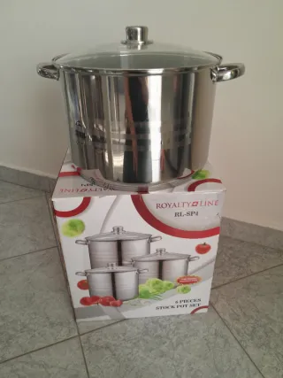 Set 5 Pentole Royalty Line NUOVO