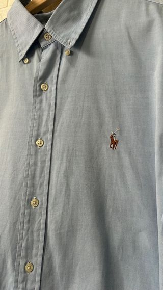 Camisa Ralph Lauren Azul Claro XL