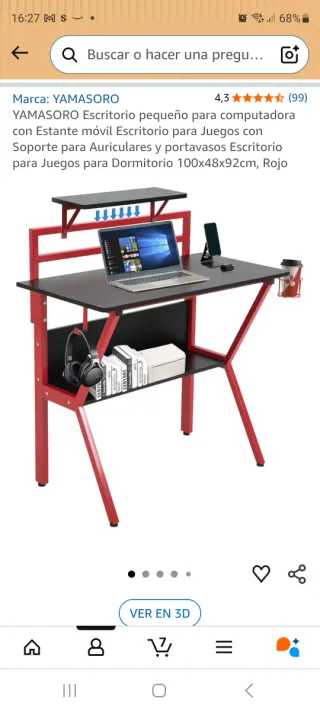 Escritorio YAMASORO para Gaming