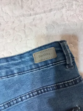 Pantalón corto vaquero azul