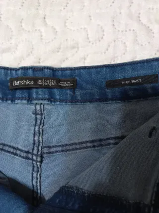 Pantalón corto vaquero azul