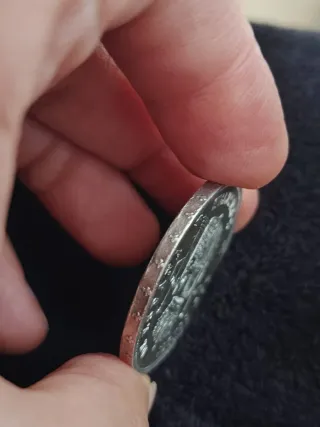 Moneda 5 Pesetas de Plata.Alfonso XIII 1888 *88