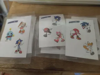 Lote figuras Sonic