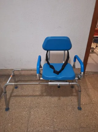 Banco Transferencia Bañera Giratorio 360°