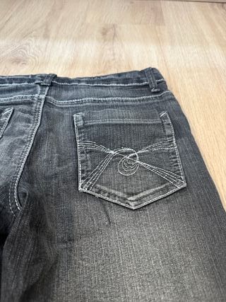 Pantalón vaquero tiro bajo años 2000 Y2K - algodón