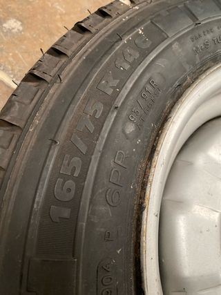 Ruedas caravana +750 kg michelin