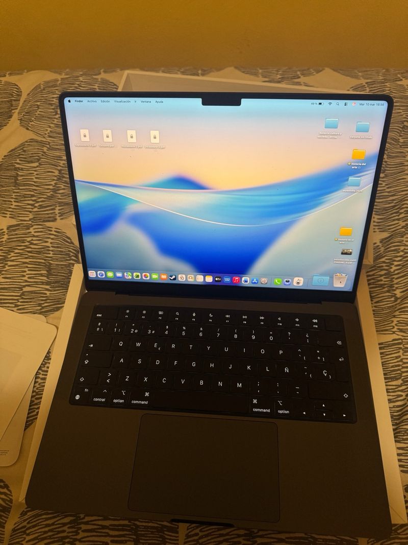 MacBook Pro 14 M4 512GB 16GB RAM Plata