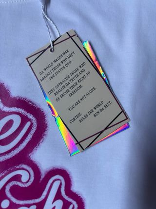 Camiseta Corteiz Blanca Mile High Club