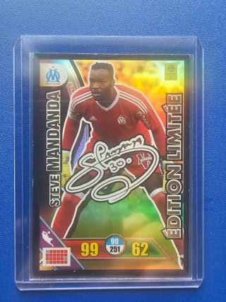 Adrenalyn XL Edición FIRMADA Mbappé Mandanda