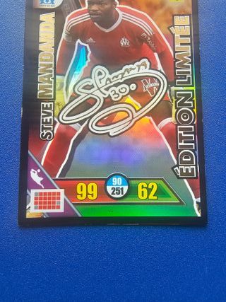 Adrenalyn XL Edición FIRMADA Mbappé Mandanda