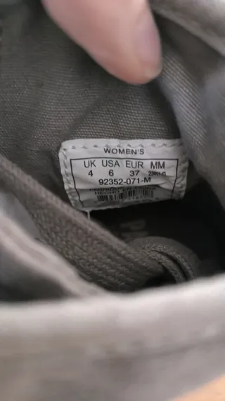 Zapatillas Palladium grises talla 37