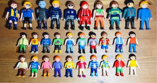 Playmobil lote terapia 55 muñecos personajes