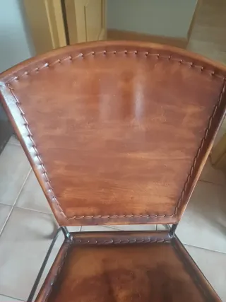 Sillón Surya Industrial Hierro y Cuero